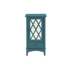 15.7" X 15" X 30" Teal Floor Cabinet