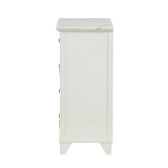 16" X 13" X 30" White Stunning Cabinet