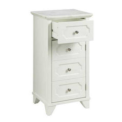 16" X 13" X 30" White Stunning Cabinet