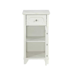 16" X 13" X 30" White Stunning Cabinet