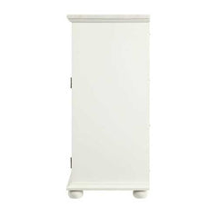 16" X 13" X 30" White Alluring Cabinet