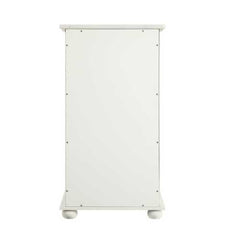 16" X 13" X 30" White Alluring Cabinet