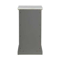 16" X 13" X 30" Grey Mdf Cabinet