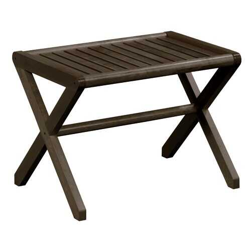 Espresso Finish Wood Bench