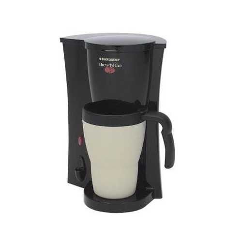 BD BrewNGo 15oz Coffeemaker