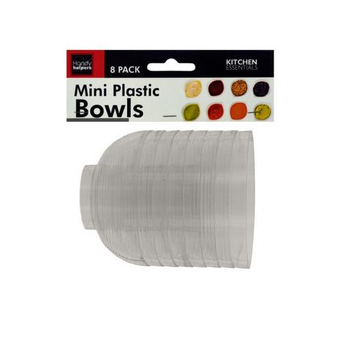 Clear Mini Condiment Bowls Set ( Case of 12 )