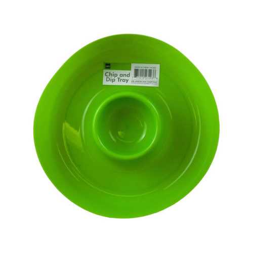 Plastic Chip and Dip Tray ( Case of 12 )