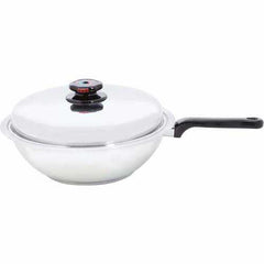 T304 Stainless Steel Wok/Stir-Fry Pan