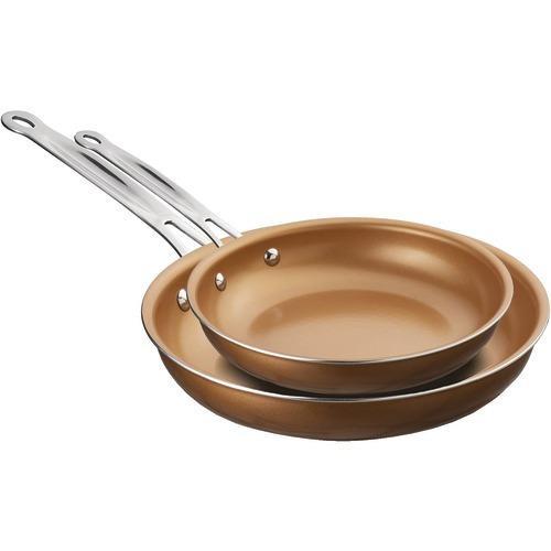 Brentwood 2-piece Ceramic Induction Fry Pan Set (pack of 1 Ea)